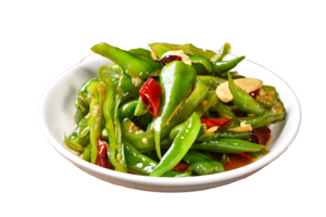 炝拌土椒